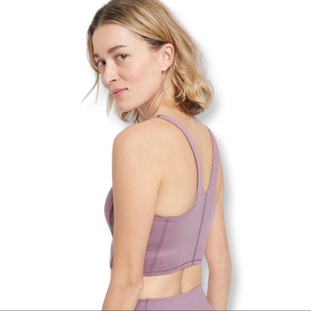All in Motion Light Support Longline Strappy Sports Bra   